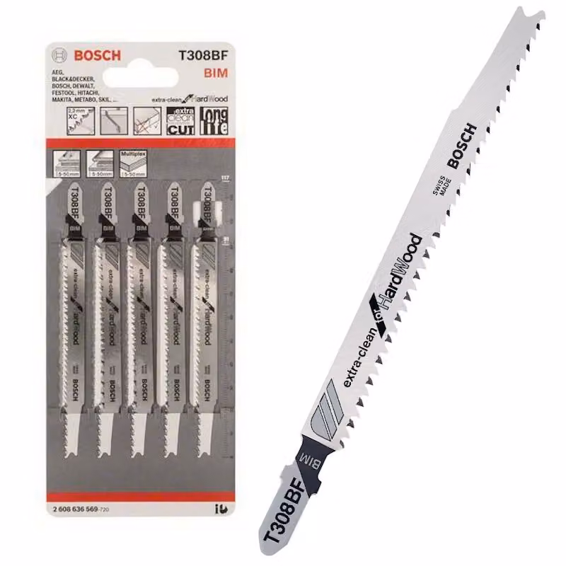 Elettroutensili Bosch Lame per seghetti alternativi 2 608 636 569(VE5)