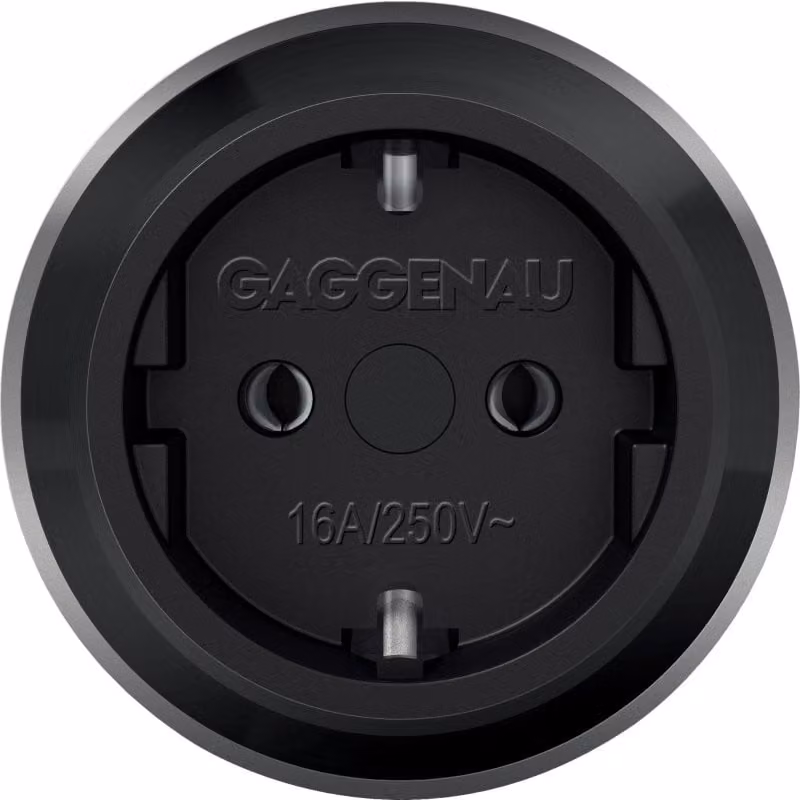 Presa di corrente GAGGENAU nera CA414100F