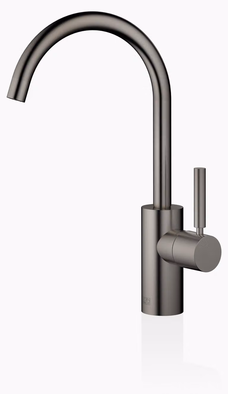 Dornbracht META Mitigeur monocommandé pour lavabos sans vidage, saillie 167mm, bec orientable 360, 33505661-99, 33505661-99