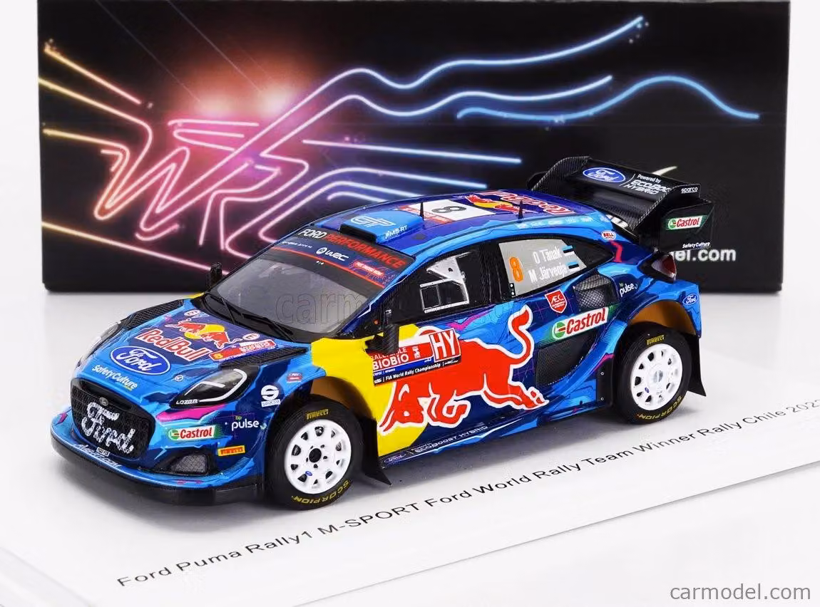 Spark, modello Rally1 8, 2023, scala 1:43, accessori per modellismo