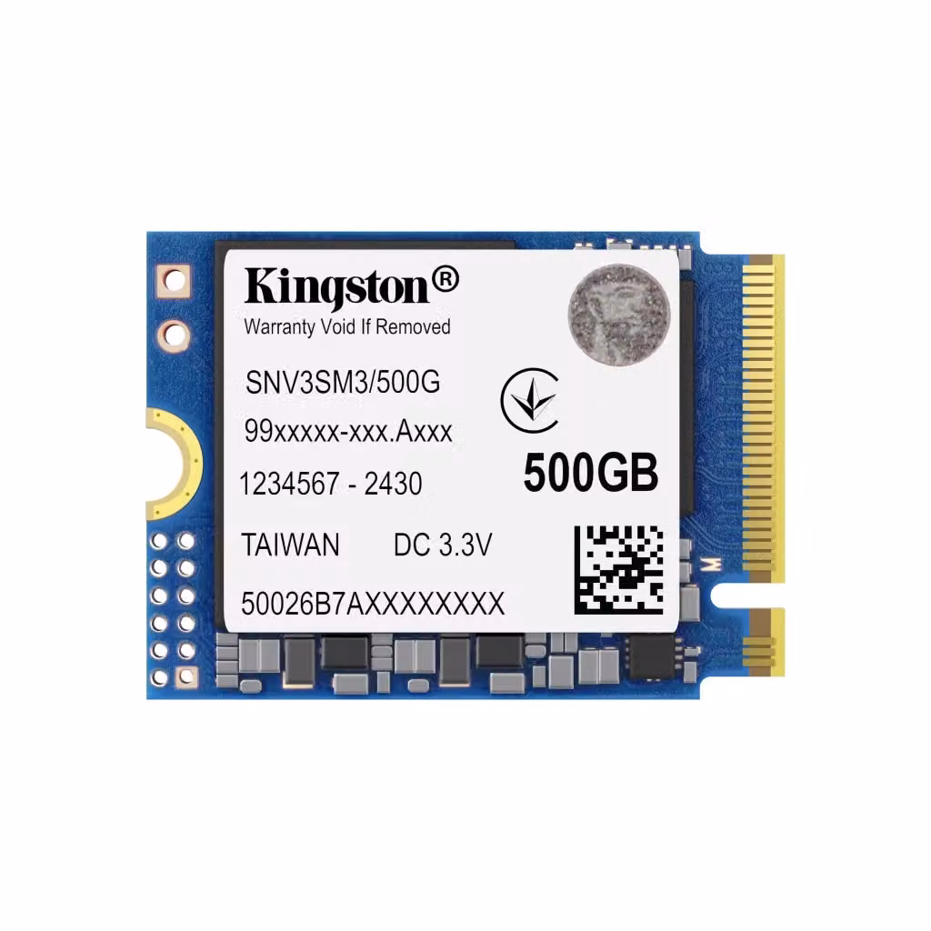 SSD NVMe M.2 Kingston NV3 SNV3SM3/500G da 500 GB Blu – 2