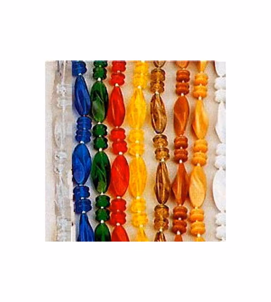 Tenda perlina in plastica Trasparente 120 x 230 cm