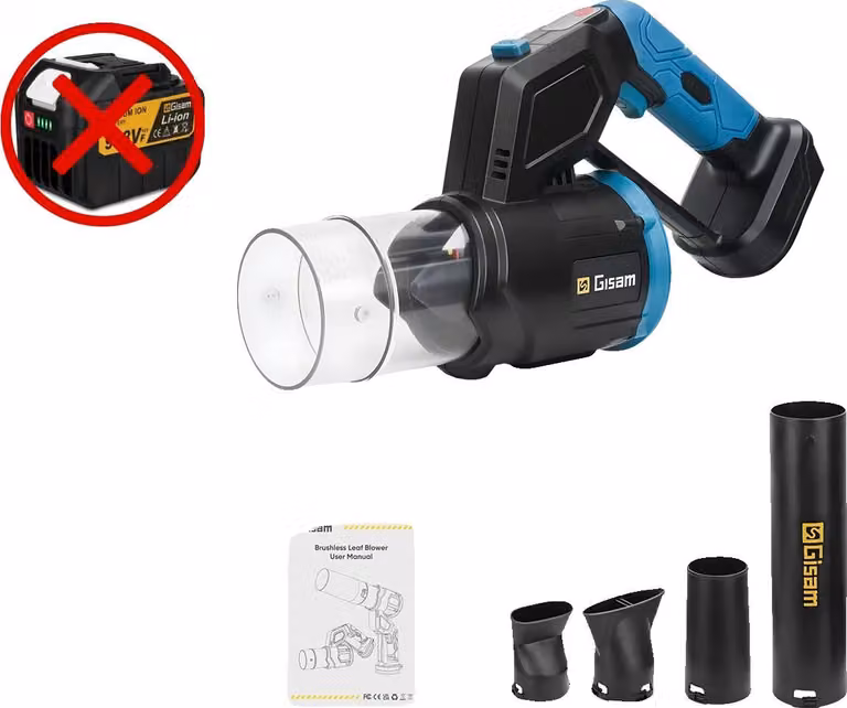 Ventilatore ad aria, motore senza spazzole, velocità del vento di 200 m/s, senza batteria, senza alimentazione a corrente