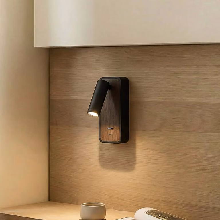 Applique da parete a LED Tallis Lindby, Nero, Camera da letto, Metallo, Moderno, Applique a LED