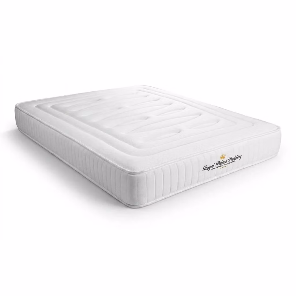Materasso Hybrid Royal Palace Bedding Lancaster con Molle Insacchettate e Memory Foam, Rigido, 3 Zone di Comfort, Bianco, L/P/H: 160 x 210 x 22 cm – 2