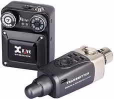 Adattatore microfono ricaricabile Xvive U4 nero