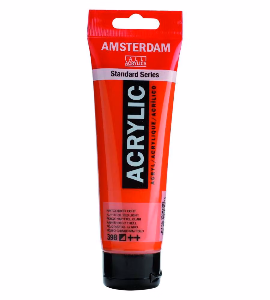 Amsterdam Acrylic 120 ml Rosso Naftolo Chiaro