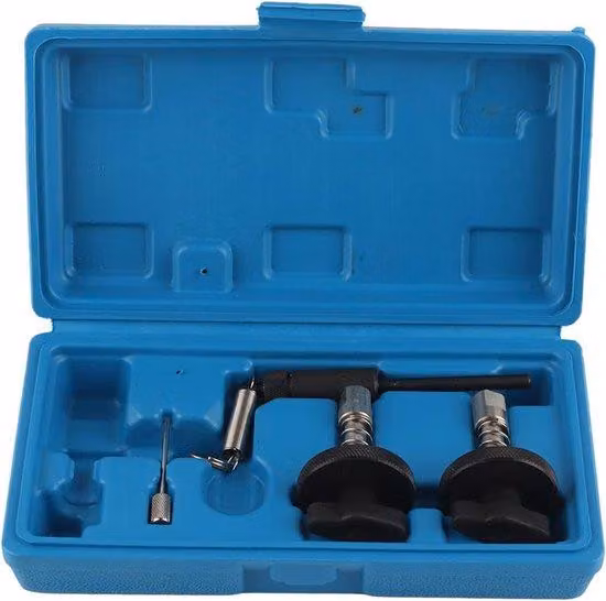 Kit di attrezzi per il bloccaggio della fasatura del motore diesel, composto da 4 pezzi, per la riparazione di autocarri