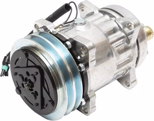 Compressore aria condizionata (A/C) per Landini, Massey Ferguson, Deutz-Fahr, Lamborghini – Codici OEM: 3538725M91, 3550921M91, 3552611M91, 392214A1, 6005016248, 001103234, 01103234