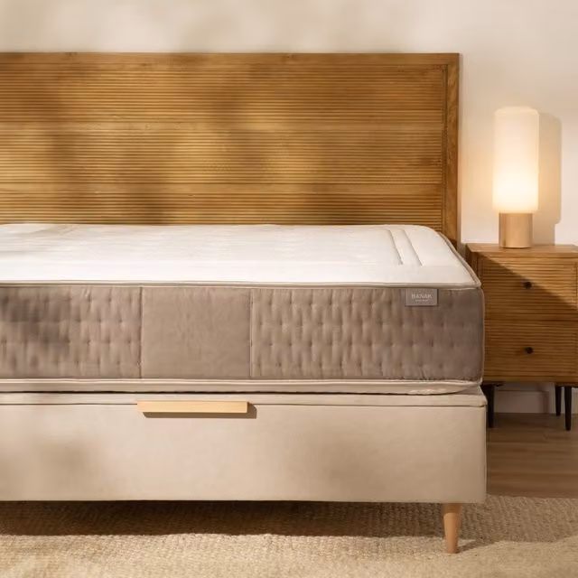 Materasso ibrido Banak con molle insacchettate e viscoelastico L: 105 cm x P: 200 cm – 1