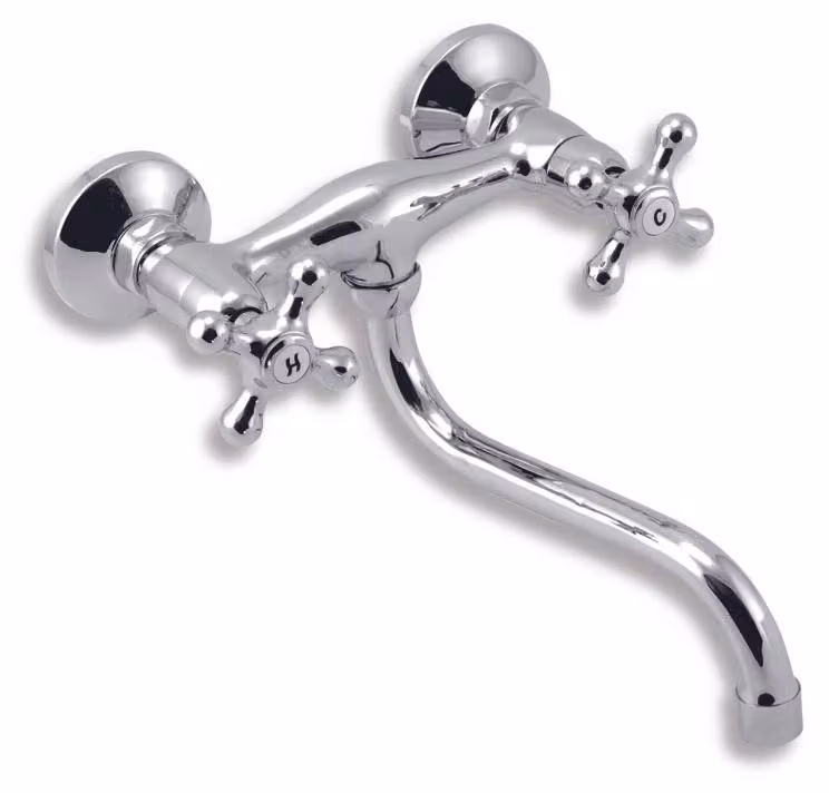 Miscelatore per lavello Titania 150 mm Retro II cromato