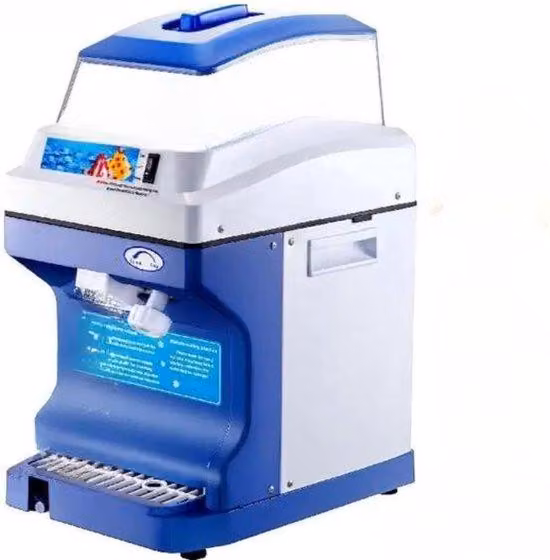 Trasportatore professionale a pale per ghiaccio, colore blu - 120 kg/ora - 250 W - Robusto ed efficiente