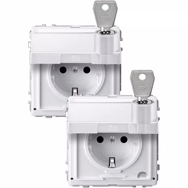 Merten SCHUKO presa di corrente pws MEG2318-7219