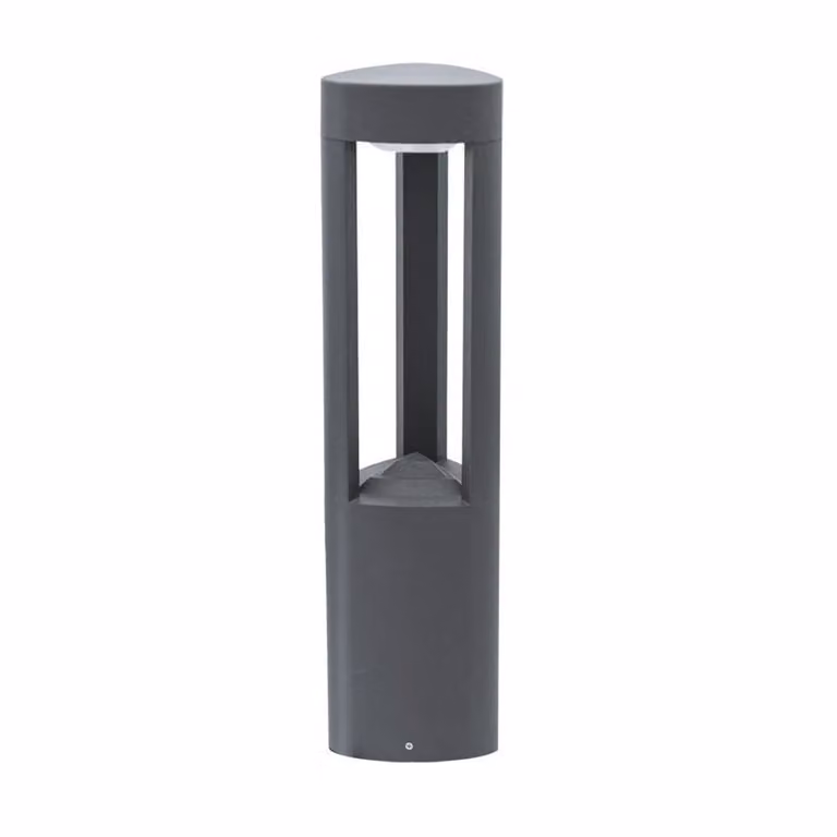 Palo luminoso da esterno 50x12,5 cm GX53 grigio scuro IP54 SU-MA FAN GL 11204