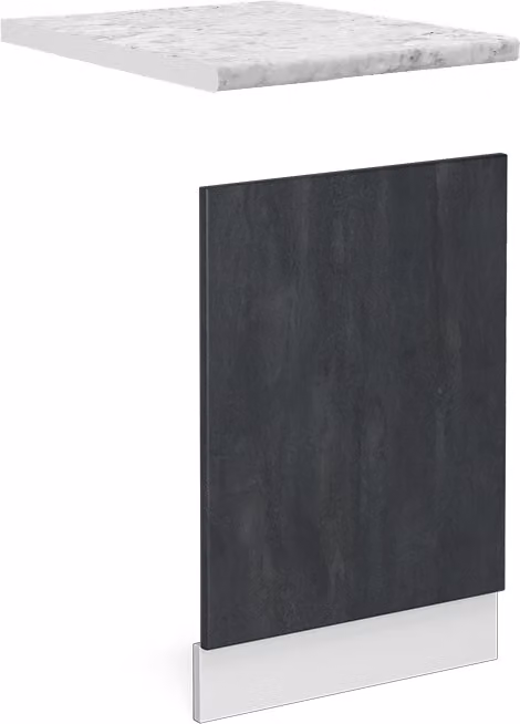 Pannello frontale Vicco R-Line Calce nera 45 cm PL Marmo, Model 47024