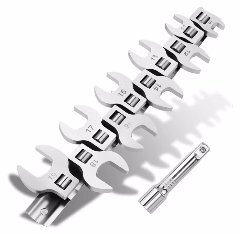 Solidchoice - Set di chiavi a bussola metriche da 11 pezzi, 3/8 di pollice – per manutenzione e installazione