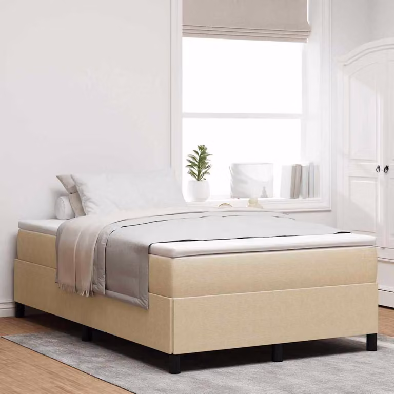 Maison Exclusive - Letto boxspring grigio-verde 120 x 190 cm in velluto a coste