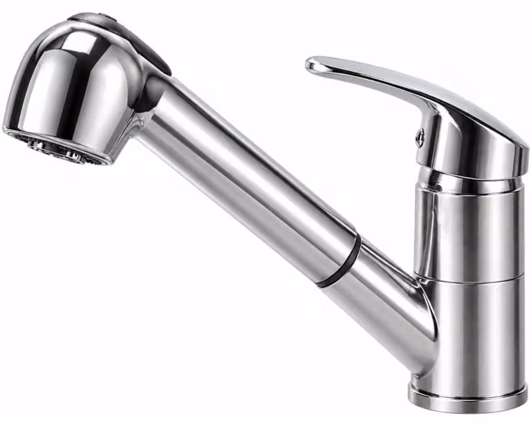 Miscelatore da cucina estraibile, monocomando, con un'unica leva, peso: 1250 g
