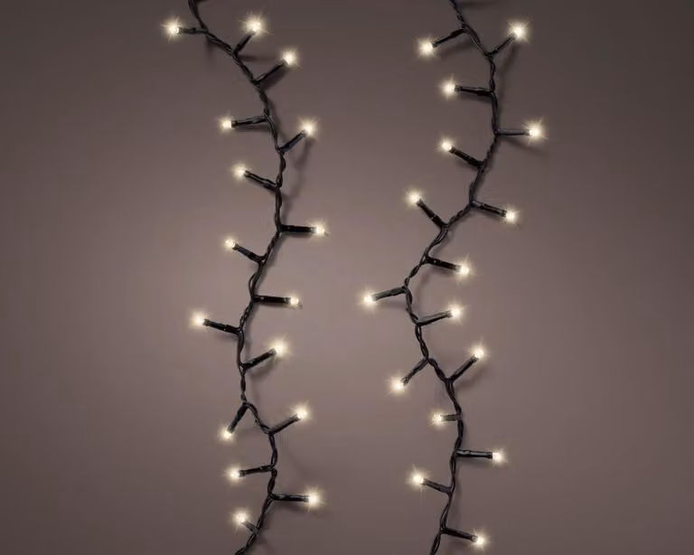 Luci di Natale a batteria LED durawise corde compatte 14,98M - 600 luci -div modalità di luce