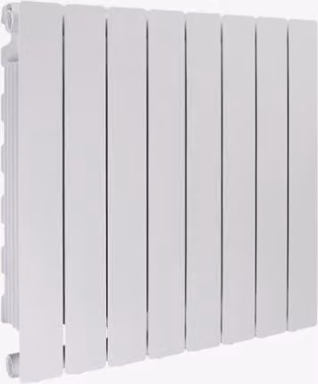 Radiatore in alluminio Fondital Blitz Super B4 H500 con 6 elementi, colore bianco – 1