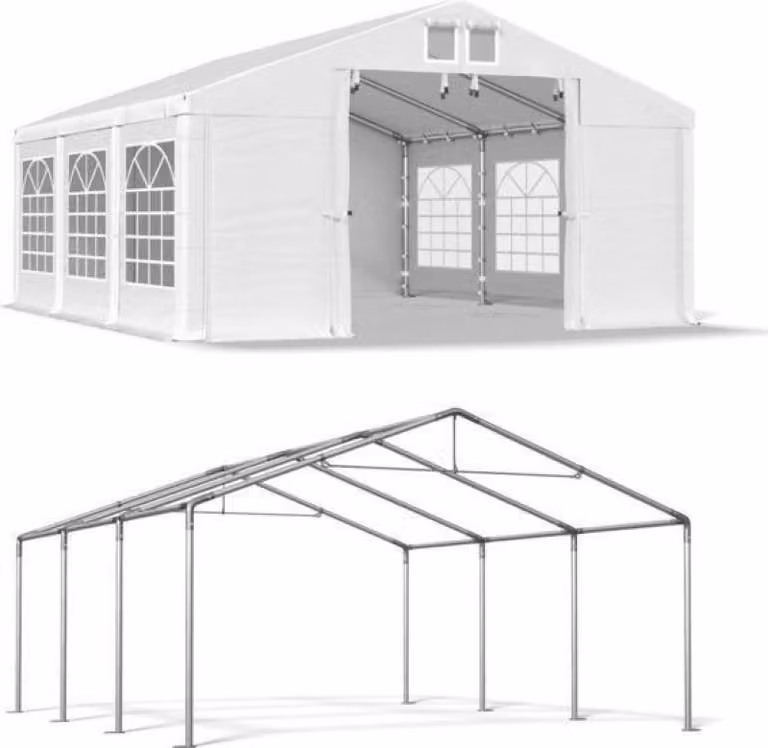 Tenda del partito estivo 5x6 Bianco SUMMER ISD