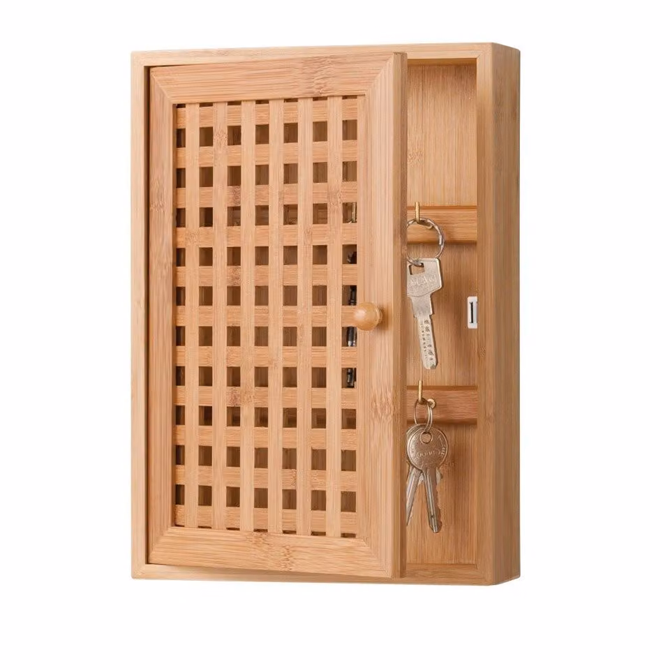Zeller 13876 Portachiavi, bambù, circa 19 x 6 x 27 cm