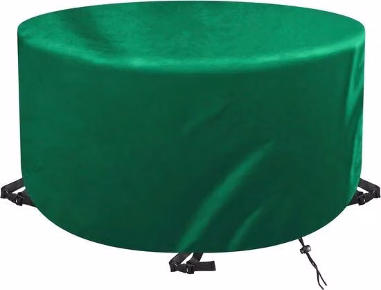 Ombrellone per giardino circolare - Protezione per tavolo da giardino Ø140x80cm - Resistente al vento, UV e duraturo