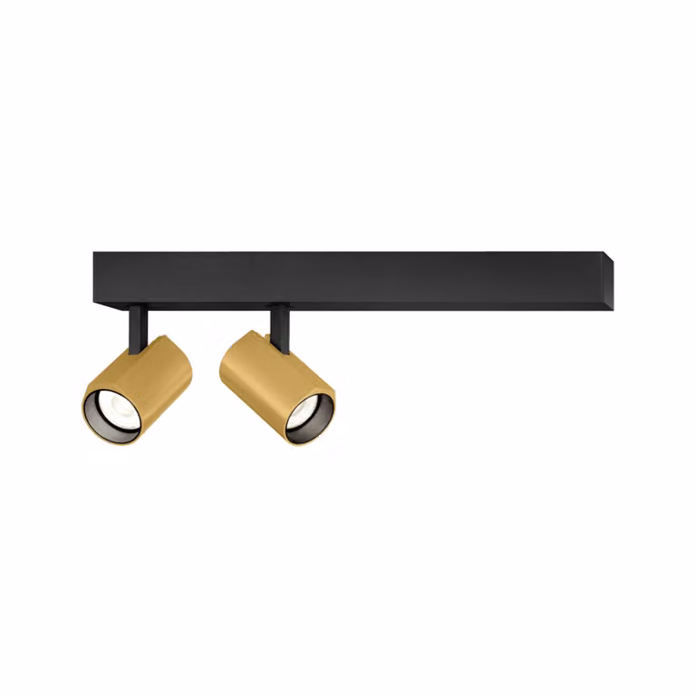 Wever & Ducré Lighting Faretto a soffitto Ceno, dimmerabile, Nero, Soggiorno / Sala da pranzo, Alluminio, Moderno, Plafoniera