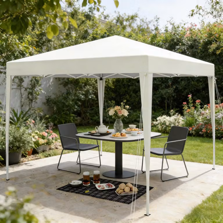 Tenda pop-up per tetto, gazebo per feste con borsa da trasporto, gazebo portatile, per uso esterno (solo con gazebo)