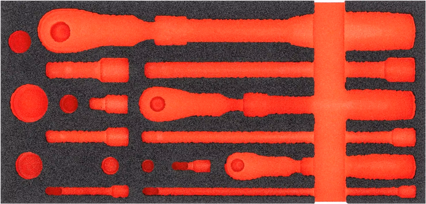 VIGOR Imbottitura in schiuma morbida vuota V4970-L L x P x A: 393 mm x 188 mm x 35 mm