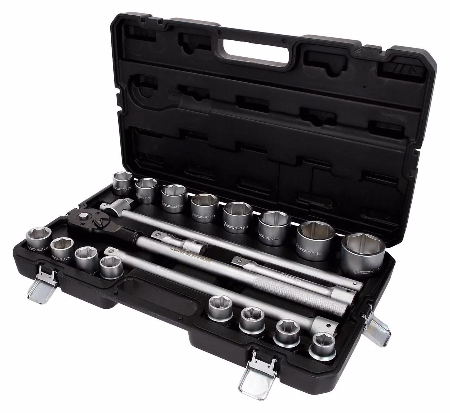 COMPETIZIONE Set di chiavi a bussola da 3/4", 21 pz