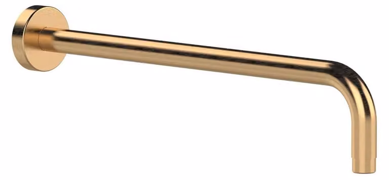 Braccio doccia, 400 mm, oro opaco