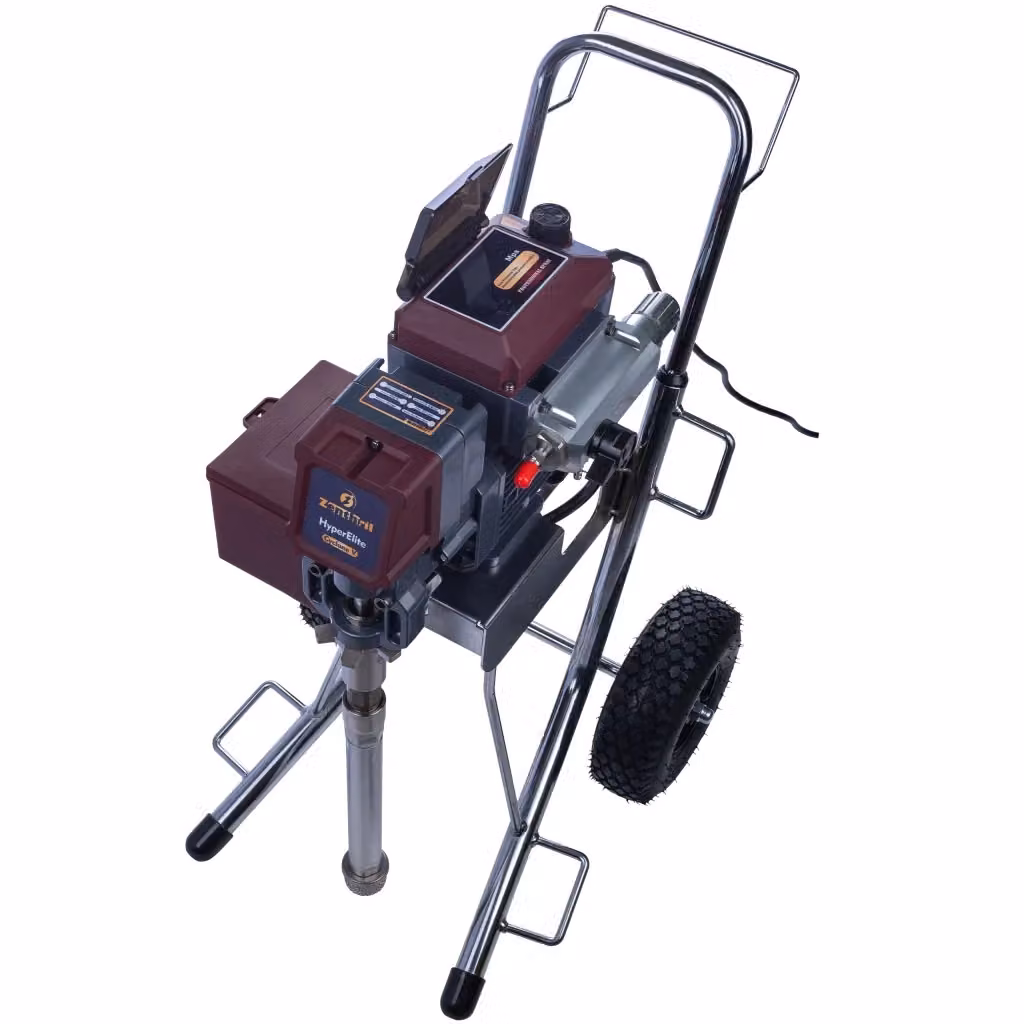 Pompa a Pistone Airless Zenthril Cyclone V per Verniciatura Professionale di Pareti, Lacche e Legno, Multicolore – 2