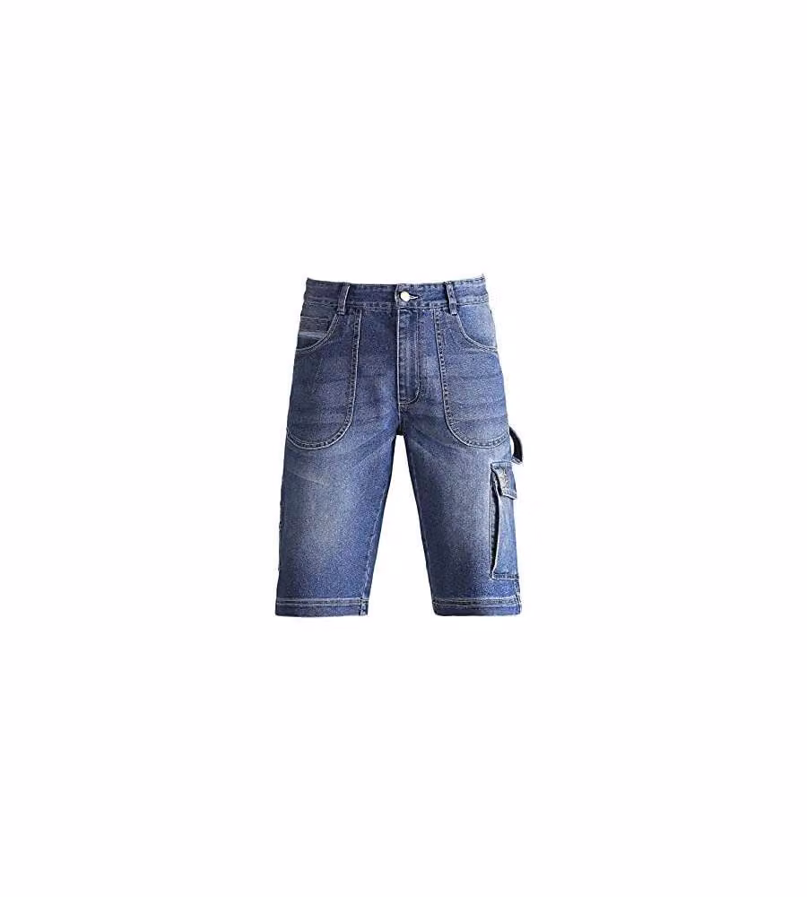 Kapriol Pantaloni Corti Denim - Jeans da Lavoro Bermuda - TG.L