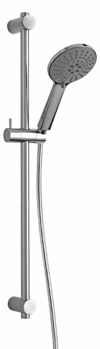 Set doccia Kronenbach SUPRA, completo di soffione manuale e barra di supporto a parete