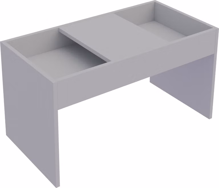 Tavolino in legno | Tavolino semplice | Dimensioni ca. H. 39 x W. 71 x D. 36 cm | Tavolino da salotto | Tavolino - Mantila