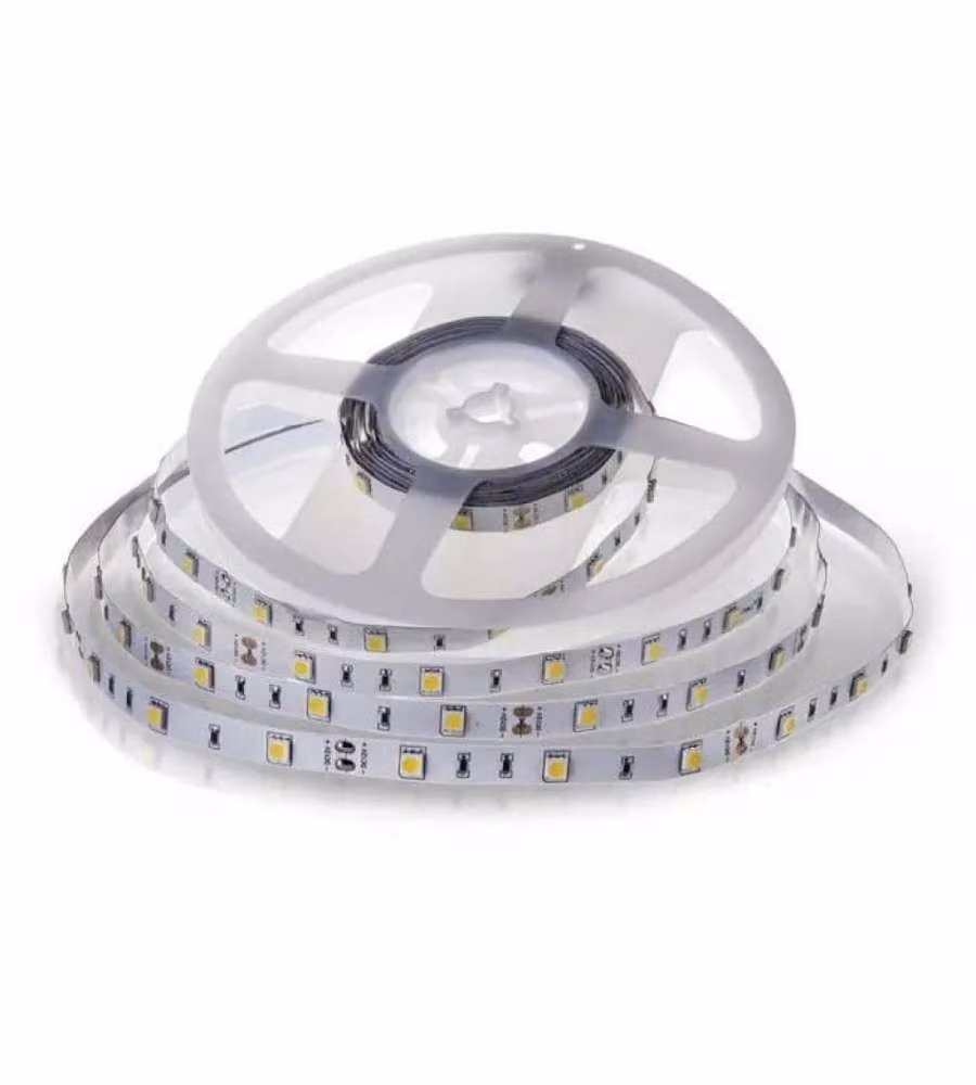 Strip LED SMD5050 6W/m 5m 30 LED/m 12V 6500K IP20 10mm