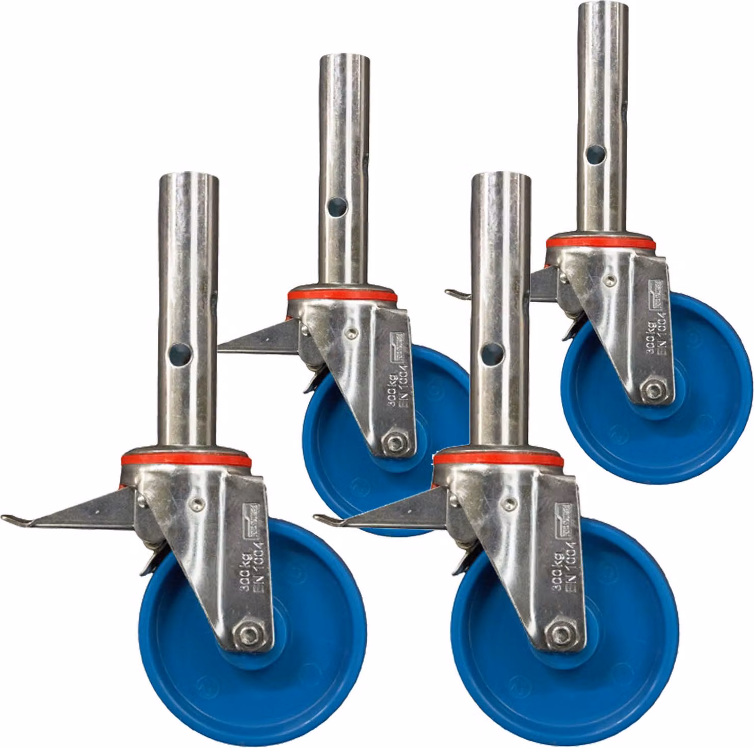 Fahrrollensatz Ø 125mm 4 Stück für KRAUSE ClimTec Gerüst