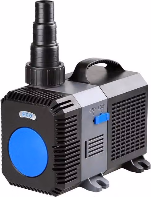 SunSun ECO CTP 16000 - Pompa regolabile a risparmio energetico per acquari e laghetti, colore nero