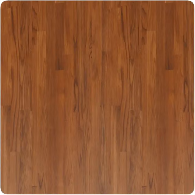 Piano Tavolo Quadrato in Rovere Marrone Scuro vidaXL L/P/H: 90 x 90 x 4 cm