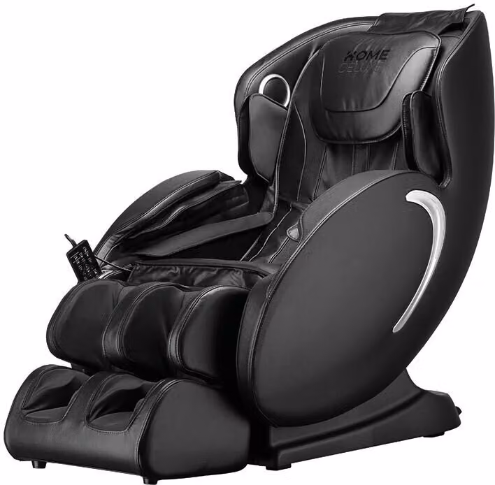 Home Deluxe - Poltrona massaggiante SONO black - incl. funzione zero gravity, Bluetooth e riscaldamento I Poltrona massaggiante Poltrona relax con funzione calore