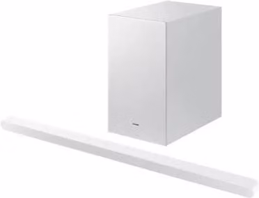 Samsung soundbar hw-s701d/zf serie s, 7 speaker, wireless dolby atmos, audio a 3.1 canali, q-simphony, compatibile con alexa e google assistant, white 2024