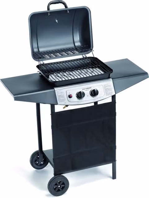 Barbecue a Gas ''4936 Double'' 2 Fuochi Cm 98 x 43X100 H Ompagrill