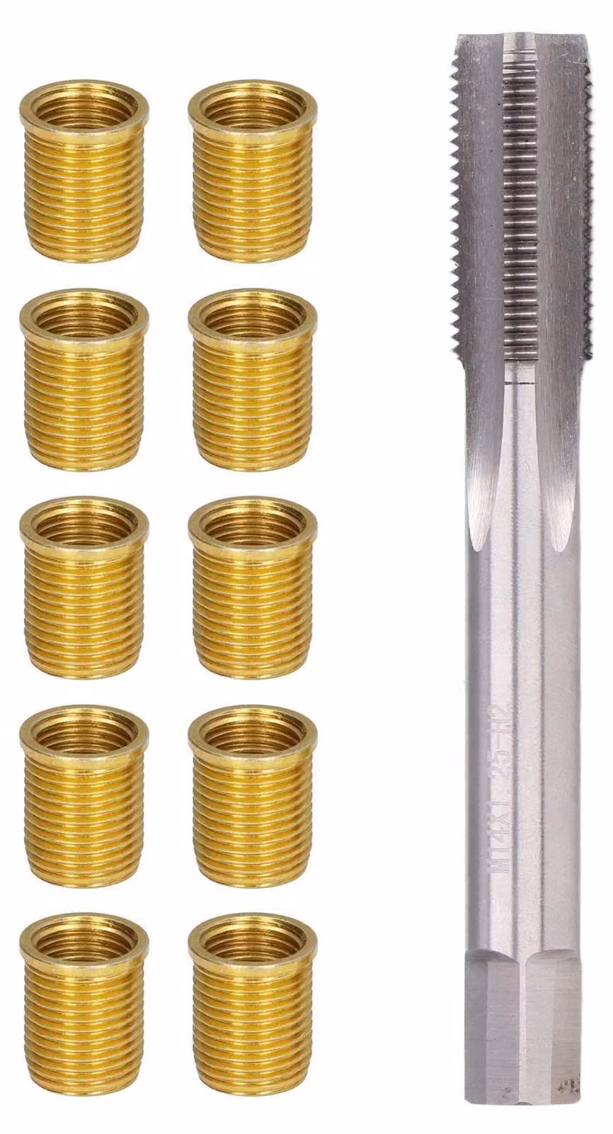 Kit di riparazione per filetti di candele M12/M14