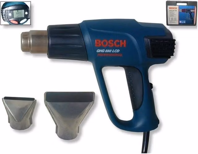 Termosoffiatore Bosch Professional GHG 23-66 da 2300 W con 10 velocità e temperatura fino a 650 °C, colore multicolore – 1