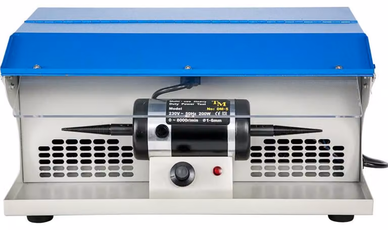 Lucidatrice per gioielli - Potenza: 200 W - Tensione: 110 V - Velocità: 0-8000 giri/minuto