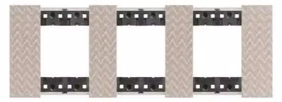 Coperchio 2 x 3 modulo IMD BTicino Living Now KA4802M3M_ Optic