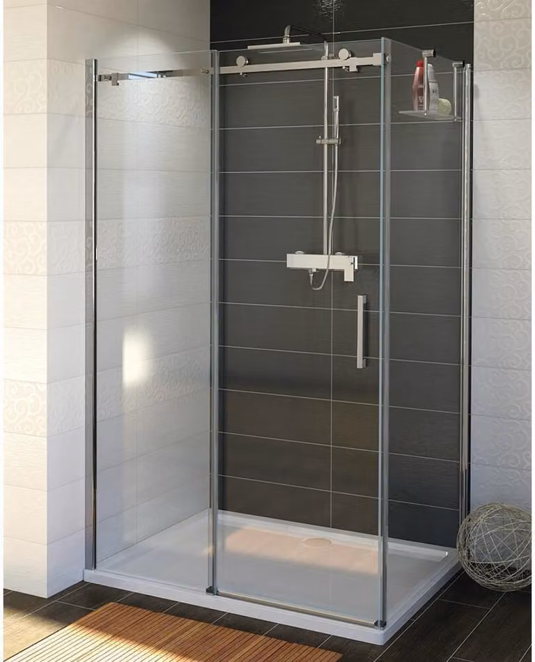 Cabina doccia rettangolare Dragon 1400x700mm variante L/R