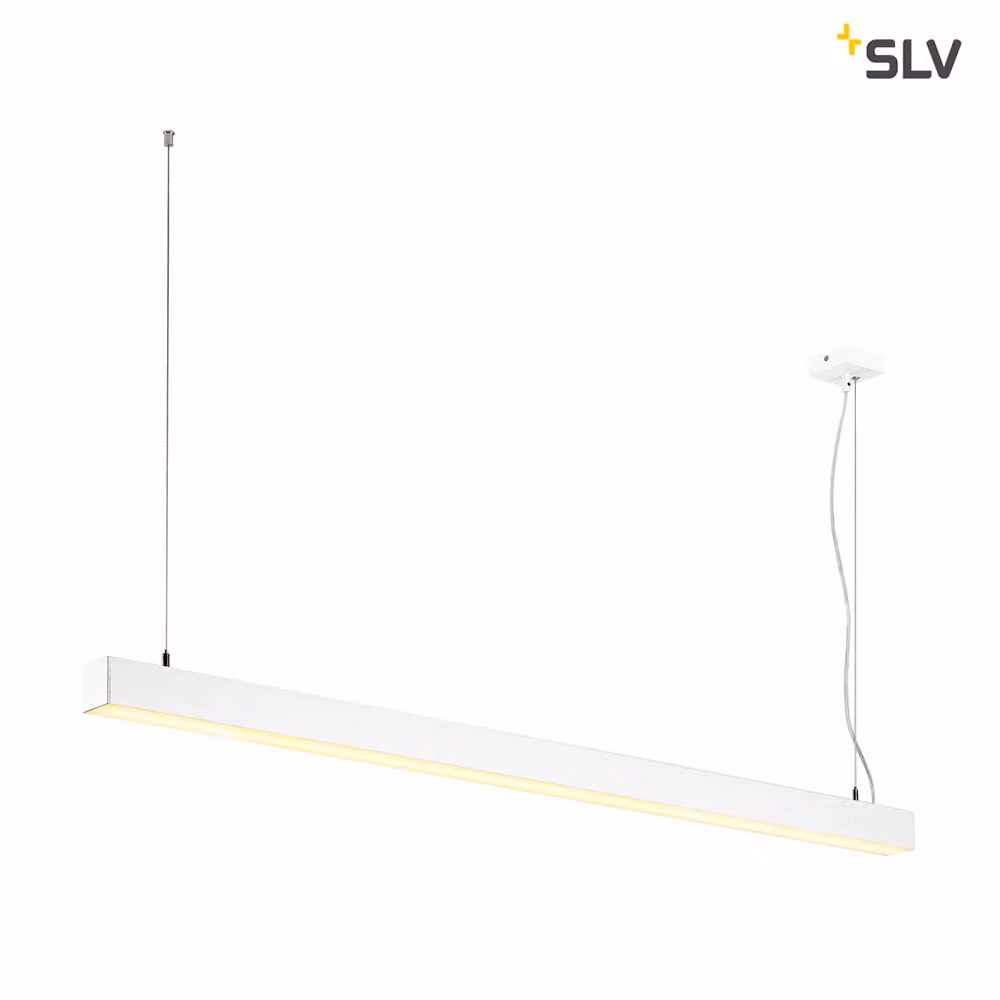 SLV Q-Line Dali Lampada a sospensione LED singola Dimmerabile Bianco