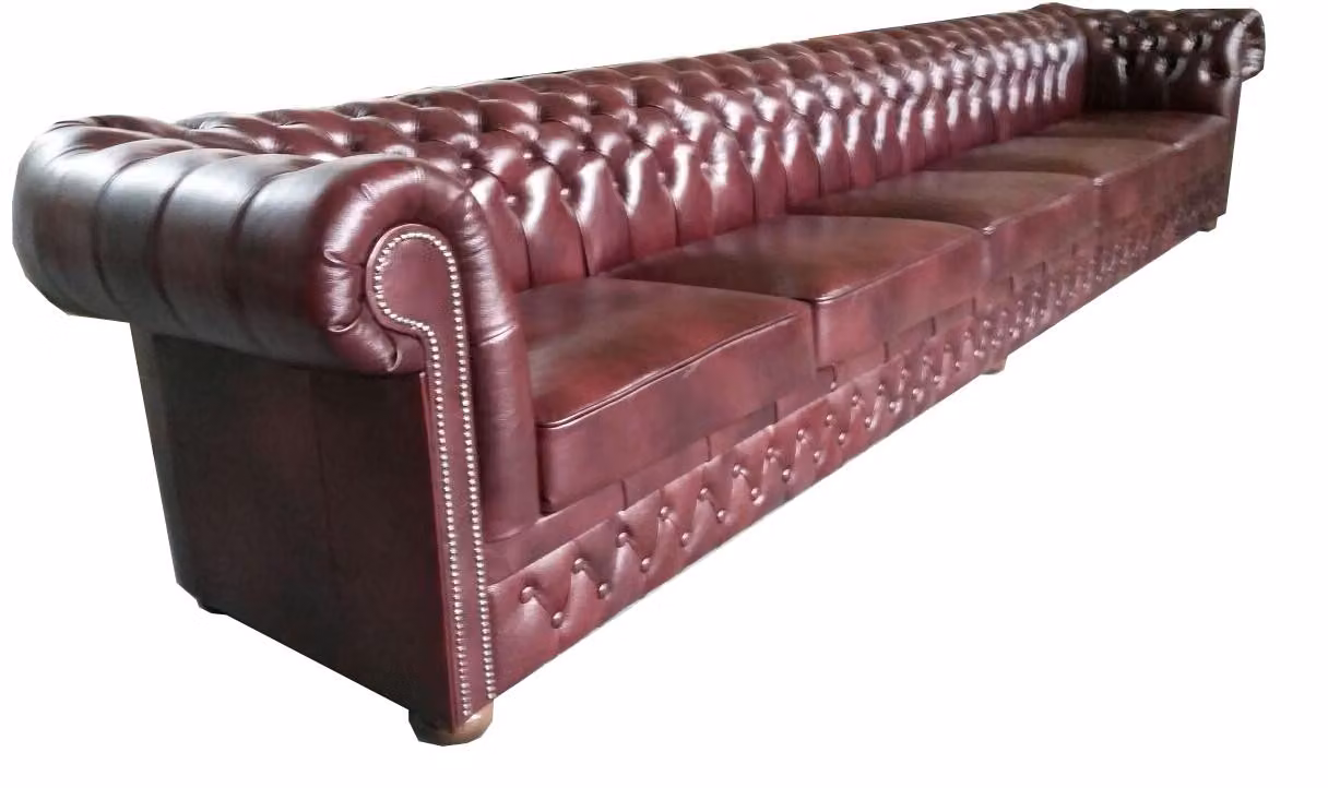 Chesterfield Sofa 8 SITZER XXL Polster Designer Couchen Sofas Garnitur SOFA SL 7